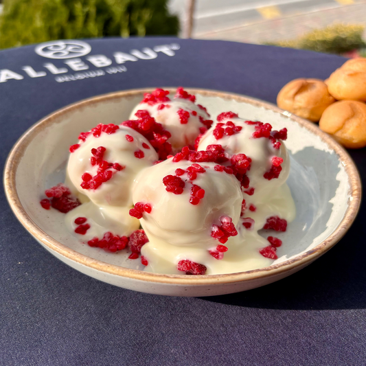 WEISSE SCHOKOLADE HIMBEERE